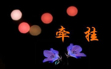 我牵挂的_______作文600字优秀6篇