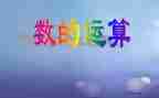 数与运算教案6篇