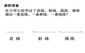 直线线段射线的教案7篇